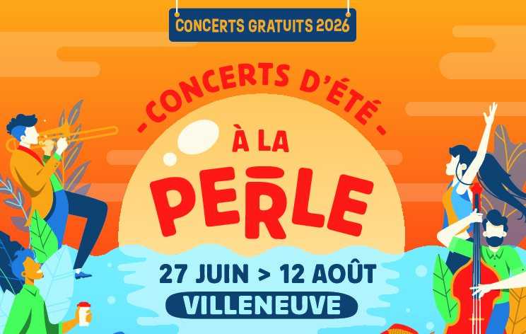 Concert à Villeneuve - scène de La Perle